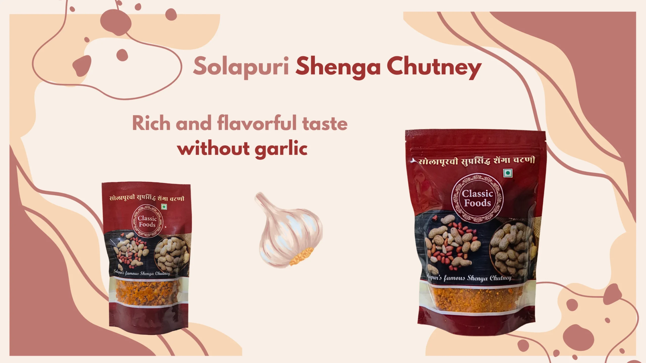 a Shenga Chutney Garlic PC